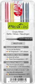 Pica 4020 - Pica DRY Refill-Set Graphite/Red/Yellow (8)