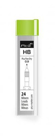 Pica 7030 - Pica FINE DRY Refill-Set HB Graphite (24)
