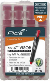 Pica 991/40 - Pica VISOR Refill Red