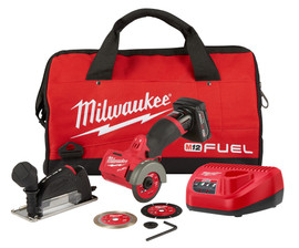 Milwaukee 2522-21XC - M12 FUEL 3 in. Compact Cut Off Tool Kit