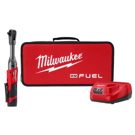 Milwaukee 2560-21 - M12 FUEL 3/8 in. Extended Reach Ratchet 1 Battery Kit