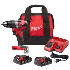 Milwaukee 2801-22CT - M18 1/2 in. Compact Brushless Drill CP Kit