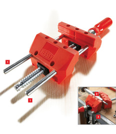 Bessey S-10 - Vise, portable mini vise, 4 In. Opening