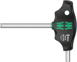 Wera 05023342001 - 454 HF T-handle hexagon screwdriver Hex-Plus with holding function, 5 x 100 mm