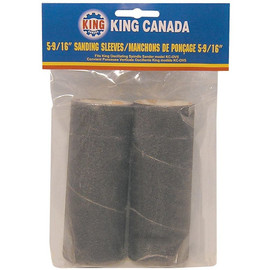 King Canada SL-512-K-120 - 3 pc. 5-9/16" x 1/2" -120 Grit wood sanding sleeve kit
