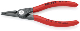 Knipex 4811J1SBA - 5 1/2'' Precision Circlip Pliers-Internal Straight-Size 1