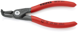 Knipex 4821J11SBA - 5 1/8" Internal 90° Angled Precision Circlip Pliers-Size 0