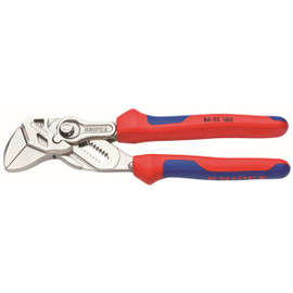 Knipex 8605180SBA - 7 1/4'' Pliers Wrench-Comfort Grip
