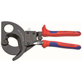 Knipex 9531280SBA - 11'' Cable Cutters-Ratcheting Type-Comfort Grip