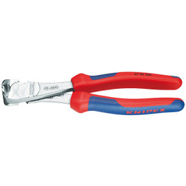 Knipex 6705200 - 8'' High Leverage End Cutters-Comfort Grip