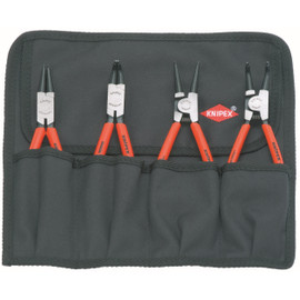 Knipex 001956 - 4 Pc Circlip "Snap-Ring" Pliers Set In Tool Roll