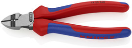 Knipex 1422160 - 6 1/4'' Diagonal Cutting Pliers w/ Stripper-Comfort Grip 13, 15 AWG