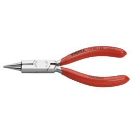 Knipex 1903130 - 5 1/4'' Round Nose Pliers-Chrome Plated, Jeweler's Pliers