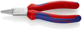 Knipex 2205160 - 6 1/4'' Round Nose Pliers Chrome Plated-Comfort Grip