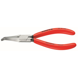 Knipex 3231135 - 5 1/4'' Long Nose Relay Adjusting Pliers-Angled-Flat Tips