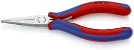 Knipex 3552145 - 5.75'' Electronics Pliers-Flat Tips, Comfort Grip