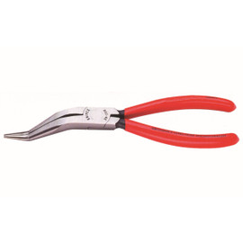 Knipex 3881200A - 8'' Long Nose Pliers W/O Cutter-Double Angled