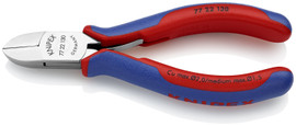 Knipex 7722130 - 5.25'' Electronics Diagonal Cutters-Comfort Grip