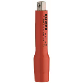 Knipex 9835125 - 5'' 5 Extension Bar-1,000V Insulated-3/8" Drive