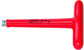 Knipex 9840 - 8'' T-Handle-1,000V Insulated-1/2" Drive