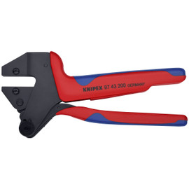 Knipex 9K008063US - US Crimp System Pliers (97 43 200) + Crimp Die: Solar Connectors For MC4 Multi Contact (97 49 66) + Locator For 97 49 66 (97 49 66 1) Packaged In A Protective Plastic Case