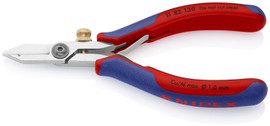 Knipex 1182130 - 5 1/4'' Electronic Wire Shear & Stripper-Comfort Grip