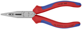 Knipex 1302160SB - 6 1/4'' 6 in 1 Electrician Pliers-Metric Wire-Comfort Grip