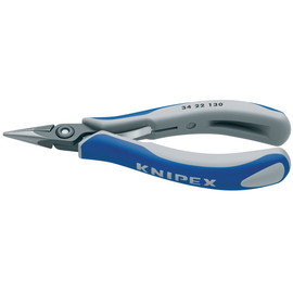 Knipex 3422130 - 5.25'' Precision Electronics Pliers-Half Round Tips