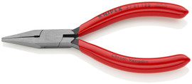 Knipex 3721125 - 5'' Electronics Gripping Pliers-Flat Pointed Tips