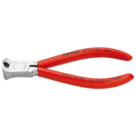 Knipex 6903130 - 5 1/4'' High Leverage End Cutters-Chrome Plated, Lap Joint