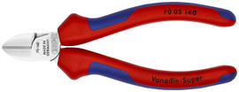 *DISCONTINUED NO LONGER AVAILABLE* Knipex 7005140 - 5 1/2'' Diagonal Cutters-Comfort Grip