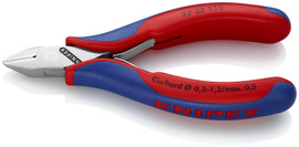 Knipex 7732115 - 4.5'' Electronics Diagonal Cutters-Comfort Grip