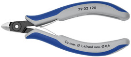 Knipex 7902120 - 4.75'' Precision Electronics Diagonal Cutters-Comfort Grip