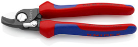 Knipex 9522165 - 6 1/2'' Cable Shears-Comfort Grip