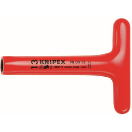 Knipex 980410 - 8'' T-Socket Wrench-1,000V Insulated 10 mm