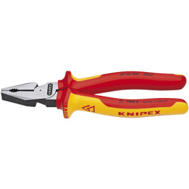 Knipex 0208200SBA - 8'' High Leverage Combination Pliers-1,000V Insulated