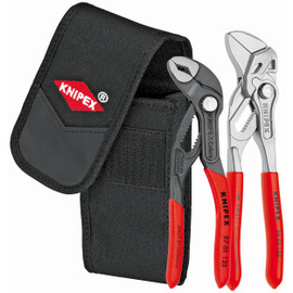 Knipex 002072V01 - 2 Pc Mini Pliers In Belt Pouch 86 03 150 And 87 01 125