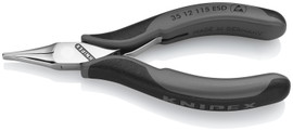Knipex 3512115ESD - 4.5'' Electronics Pliers-Flat Tips, ESD Handles
