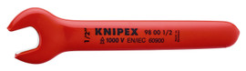 Knipex 98001/2" - 5 1/2'' Open End Wrench-1,000V Insulated 1/2"