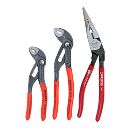Knipex 9K0080123US - 3 Pc Orbis and Cobra® Set w/ Keeper Pouch