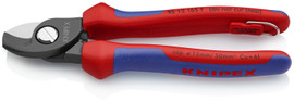 Knipex 9512165TBKA - 6 1/2'' Cable Shears-Comfort Grip-Tethered Attachment