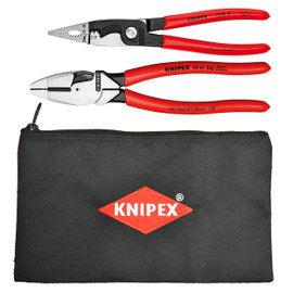 Knipex 9K0080130US - 2 Pc Lineman's and Installation Set