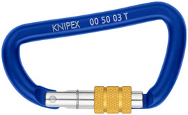 Knipex 005003TBKA - 3 1/8'' KNIPEX Tool Tethering Locking Carabiners