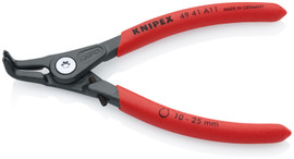 Knipex 4941A11 - 5 1/8" External 90° Angled Precision Circlip Pliers with Limiter-With Adjustable Opening