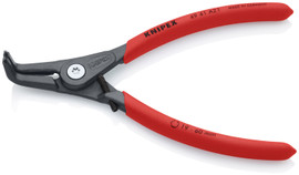 Knipex 4941A21 - 6 1/2" External 90° Angled Precision Circlip Pliers with Limiter-With Adjustable Opening