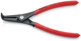 Knipex 4941A31 - 8 1/4" External 90° Angled Precision Circlip Pliers with Limiter-With Adjustable Opening