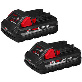 Milwaukee 48-11-1837 - M18 REDLITHIUM HIGH OUTPUT CP3.0 Battery 2 Pack