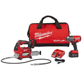 Milwaukee 2767-22GG - M18 FUEL HTIW with Grease Gun Kit