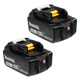 Makita BL1840-2 - Twin Pack 18V 4.0Ah Batteries