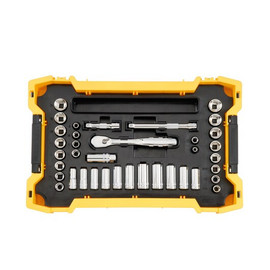 DEWALT DWMT45400 - 37 pc. 3/8 in. Drive Socket Set with ToughSystem 2.0 Tray and Lid
